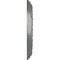 Ekena Millwork Carlsbad Ceiling Medallion (Fits Canopies up to 14 1/4"), Hand-Painted Silver, 19 1/2"OD x 1 3/4"P CM19CASLS - alternate 4